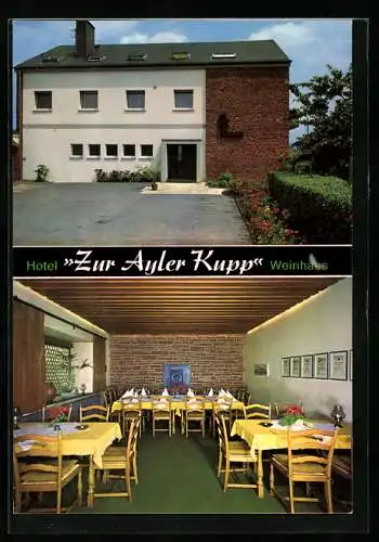 AK Ayl an der Saar, Hotel u. Weinhaus Zur Ayler Kupp, Bes. Peter Lauer