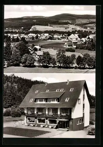 AK Hinterzarten /Schwarzwald, Hotel Thomahof, Café, Restaurant, Bes. Fam. Thoma