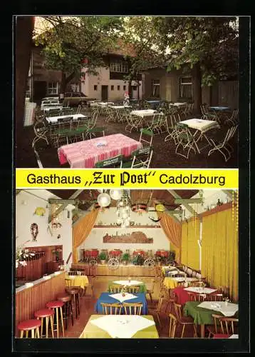 AK Cadolzburg, Gasthaus zur Post Roquemore, Brandstätterstr. 1