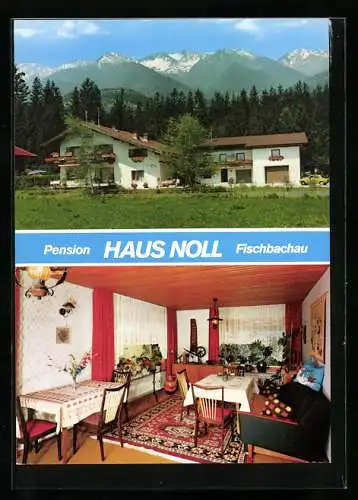 AK Fischbachau /Obb., Gästehaus Pension Noll, Mühlau Nr. 13