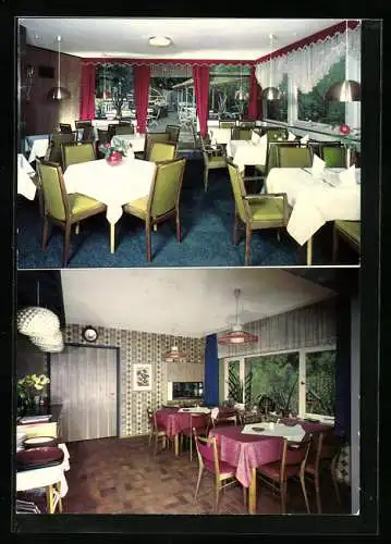 AK Wachenheim a. d. Weinstrasse, Café-Restaurant Weisses Rössl, Bes. Fam. Gerling