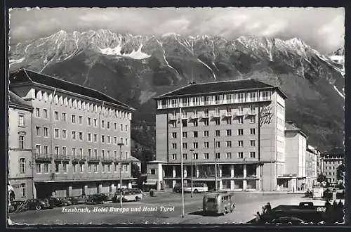 AK Innsbruck, Hotel Europa und Hotel Tyrol