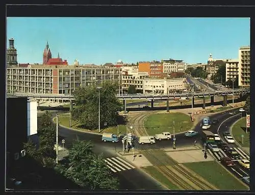 AK Hannover, Aegidientorplatz mit Kirche