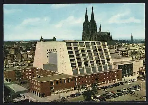 AK Köln am Rhein, Opernhaus und Dom