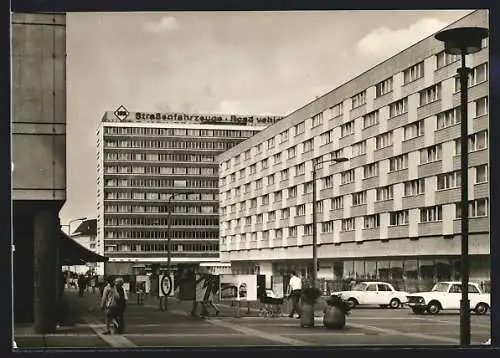 AK Leipzig, Reichsstrasse mit Geschäftshäusern