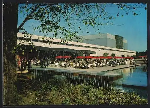 AK Nürnberg, Parkrestaruant Meistersingerhalle, Münchener Strasse 21