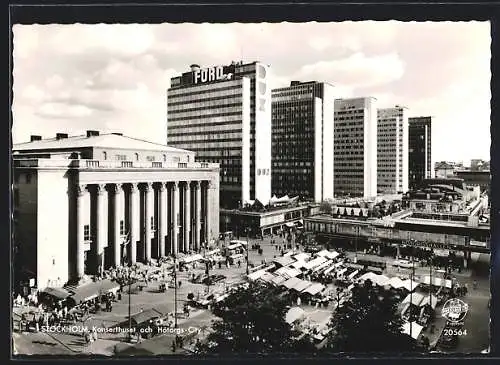 AK Stockholm, Konserthuset och Hötorgs City