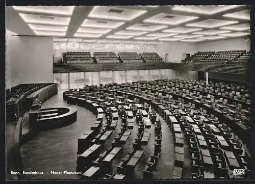 AK Bonn, Bundeshaus, Neuer Plenarsaal