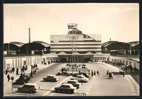 AK Halle / Saale, Hauptbahnhof