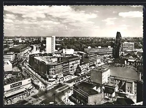 AK Berlin-Charlottenburg, Blick auf den Kurfürstendamm