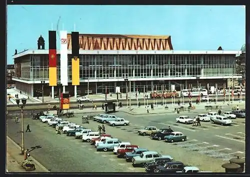 AK Dresden, Ansicht vom Kulturpalast am Altmarkt