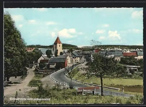 AK Lahr im Westerwald, Teilansicht vom Ortseingang aus