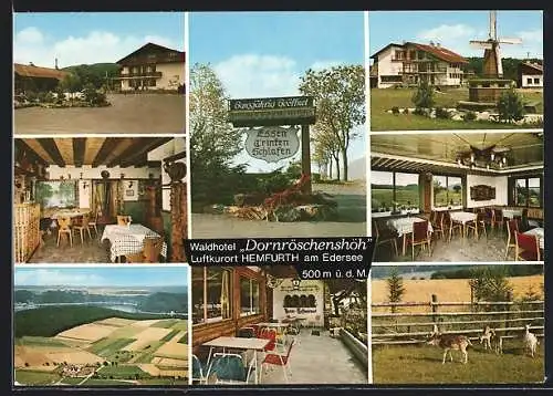 AK Hemfurth am Edersee, Wald Hotel Dornröschenshöh