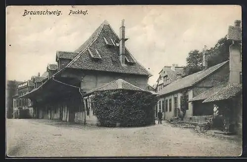 AK Braunschweig, Strasseneck am Packhof