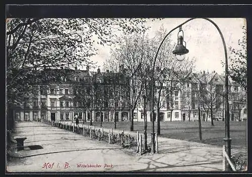 AK Hof / Bayern, Wittelsbacher Park