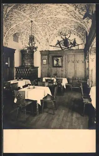 AK München, Hotel Deutscher Kaiser, Kaiserstube