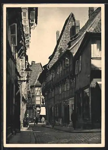 AK Braunschweig, Meinhardshof, Strassenpartie