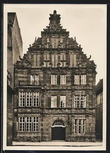 AK Hameln, Partie am Rattenfängerhaus