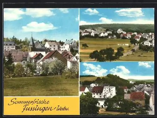 AK Waldbrunn-Fussingen, Partie am Ortseingang