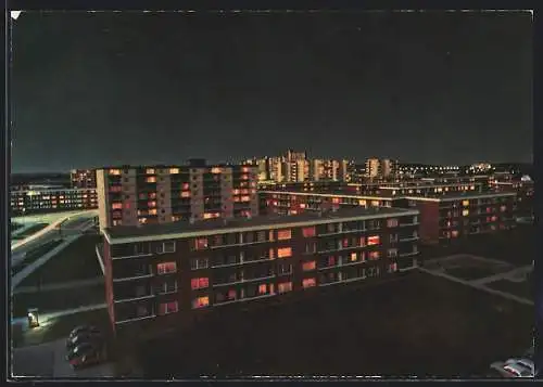 AK Kiel, Mettenhof bei Nacht