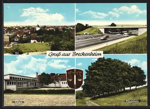 AK Breckenheim, Schule, Pfingstborn und Autobahn