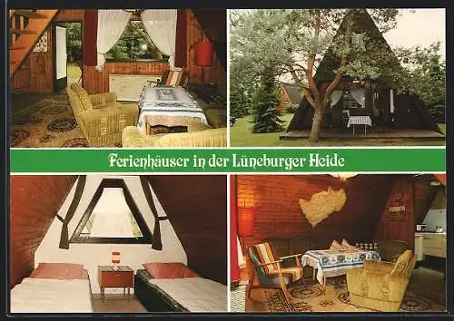 AK Müden /Örtze, Ferienhäuser in der Lüneburger Heide, Bes. K. H. und I. Stoll, Hausselbergweg 53
