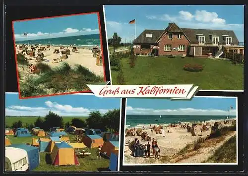 AK Schönberg /Kalifornien, Campingplatz Weideblick, Bes. B. Both