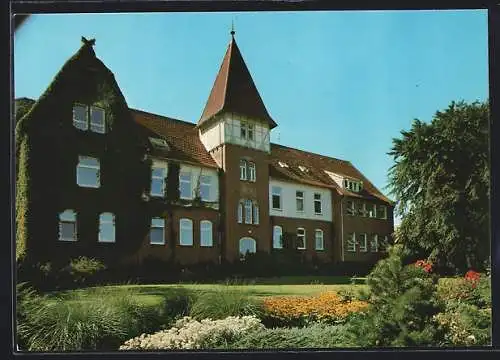 AK Hanerau-Hademarschen, Landfrauenschule und Gartenanlage