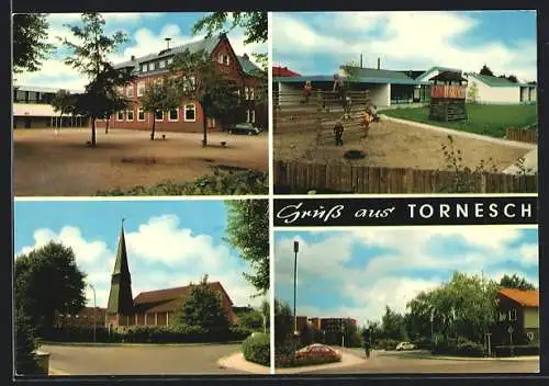 AK Tornesch, Kindergarten, Kirche, Ortspartien