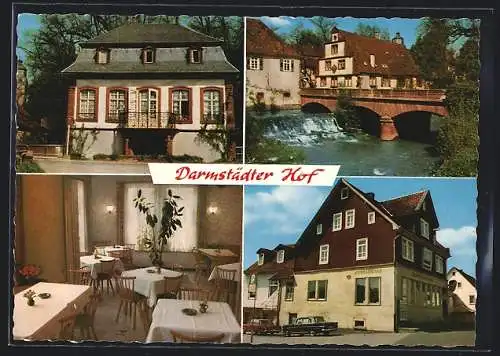 AK Steinbach bei Michelstadt, Gasthaus und Pension Darmstädter Hof von Ludwig Lindemeyer