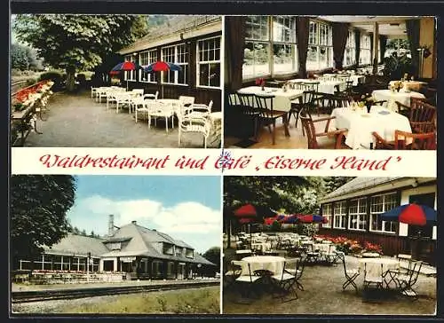 AK Wiesbaden / Taunus, Waldrestaurant & Café Eiserne Hand