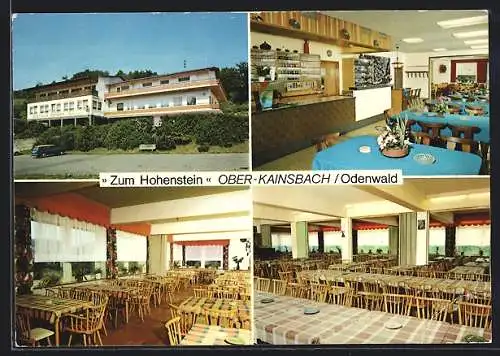 AK Ober-Kainsbach / Odw., Gasthaus Zum Hohenstein, Inh. Müller / Nicklas