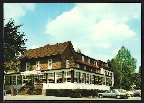 AK Neuhaus im Solling, Hotel Sollinger Hof, Bes. Alfred Baumgärtel, Aussenansicht