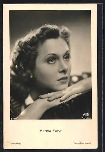 AK Schauspielerin Hertha Feiler