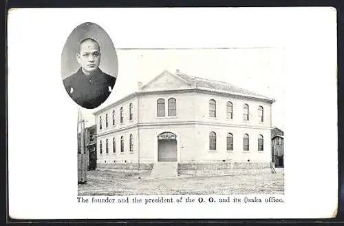 AK Osaka, the founder and the president of the O. O. and its Osaka Office