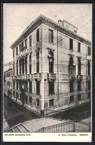 AK Venezia, Palazzo Cavagnis, S. Maria Formosa