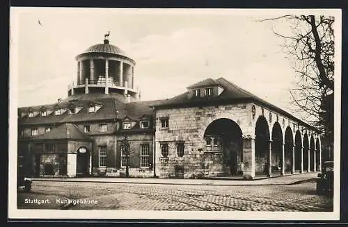 AK Stuttgart, Blick aufs Kunstgebäude