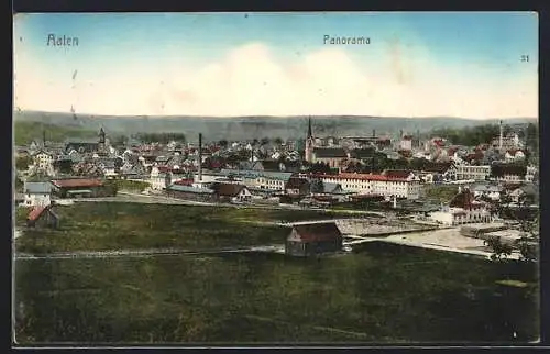 AK Aalen, Panorama mit Kirche