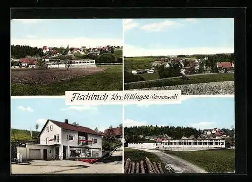 AK Fischbach /Villingen, Geschäftshaus, Ortsansichten