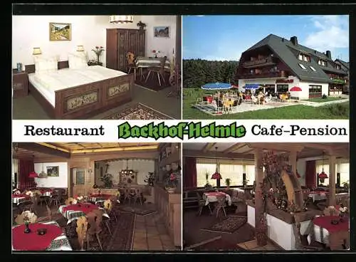 AK Breitnau, Restaurant Backhof-Helmle, Ödenbachstrasse 3