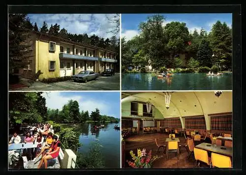 AK Roth / Nürnberg, Hotel Pension Seerose am Rother-See