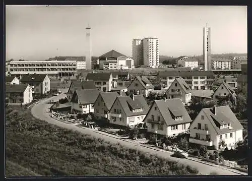 AK Villingen /Schwarzwald, Ortspartie Goldener Bühl