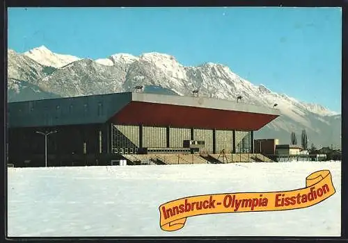 AK Innsbruck, Olympia Eisstadion im Schnee