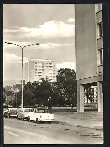 AK Suhl, Blick nach dem Hochhaus