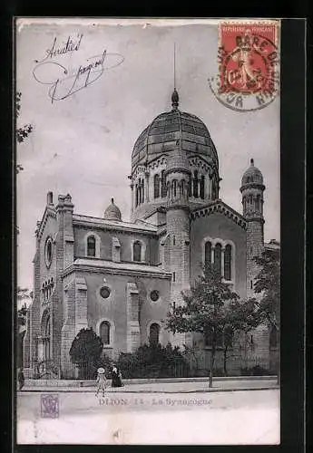 AK Dijon, La Synagogue, Synagoge