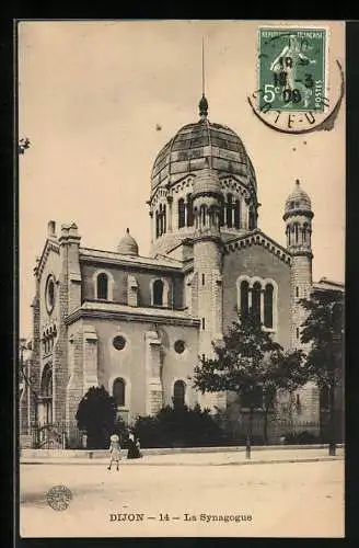 AK Dijon, La Synagogue