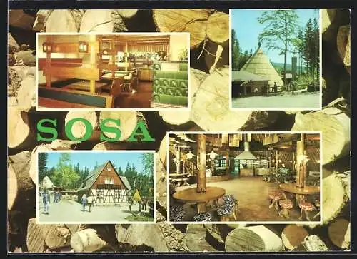 AK Sosa, Konsum-Gaststätten Köhlerhütte und Meiler an der Talsperre der Freundschaft