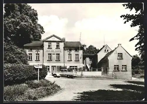 AK Osterfeld /Kr. Zeitz, Blick auf die Jugendherberge