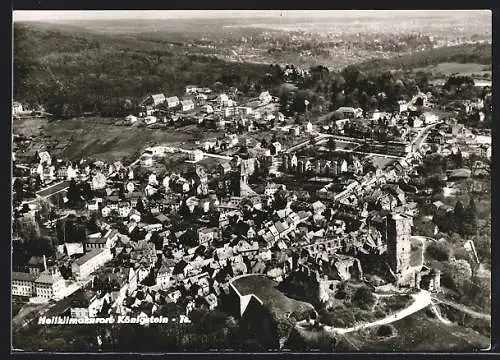 AK Königstein /Ts., Ortsansicht aus der Vogelschau