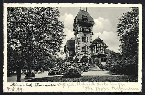 AK Hof a. d. Saale, Theresienstein